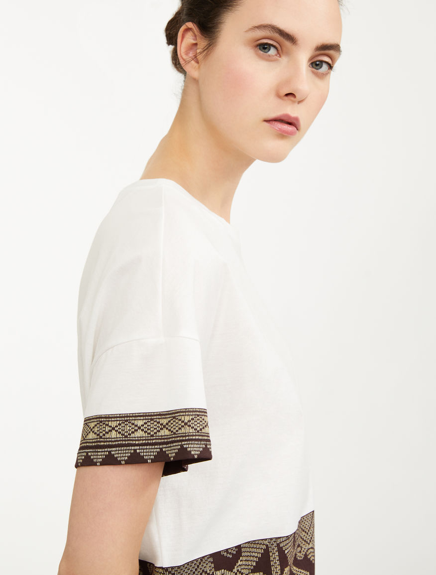 Cotton jersey T-shirt Weekend Maxmara Cotton jersey T-shirt Weekend Maxmara