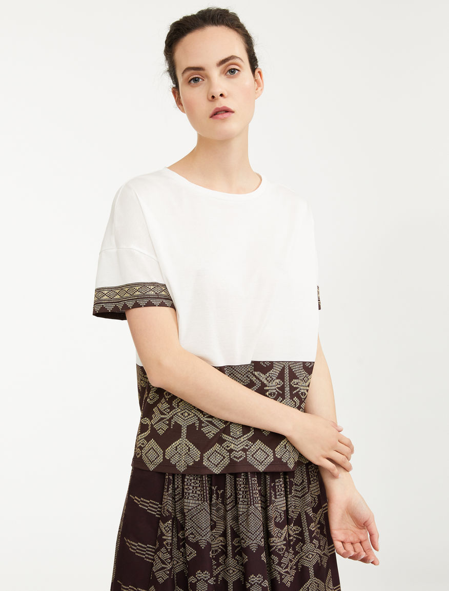 Cotton jersey T-shirt Weekend Maxmara Cotton jersey T-shirt Weekend Maxmara