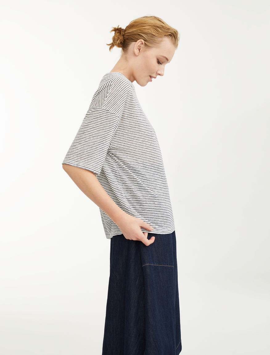 Linen jersey T-shirt Weekend Maxmara Linen jersey T-shirt Weekend Maxmara