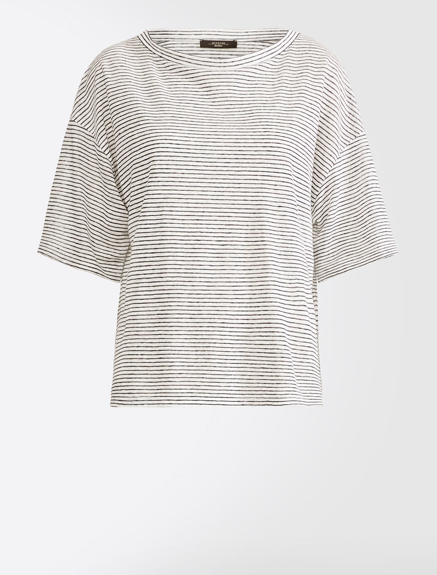 Linen jersey T-shirt Weekend Maxmara Linen jersey T-shirt Weekend Maxmara