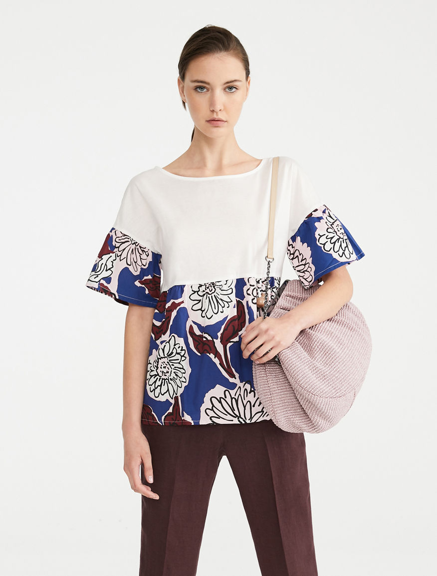 Cotton jersey T-shirt Weekend Maxmara Cotton jersey T-shirt Weekend Maxmara