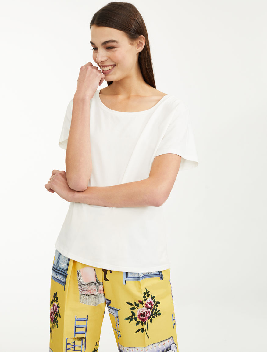 Cotton jersey T-shirt Weekend Maxmara Cotton jersey T-shirt Weekend Maxmara