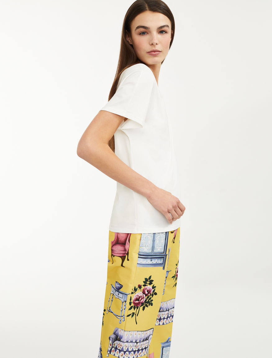 Cotton jersey T-shirt Weekend Maxmara Cotton jersey T-shirt Weekend Maxmara