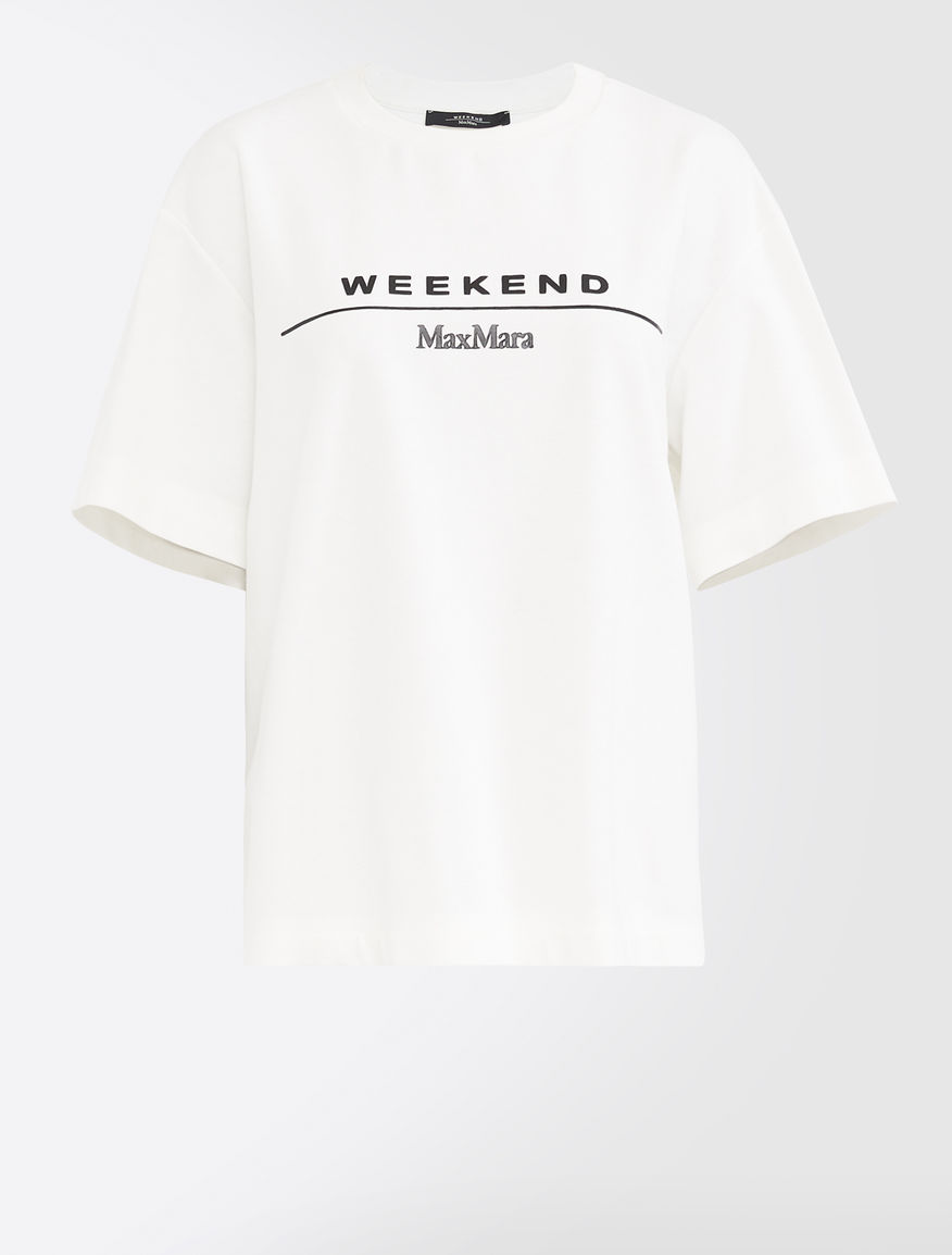 Cotton jersey T-shirt Weekend Maxmara Cotton jersey T-shirt Weekend Maxmara