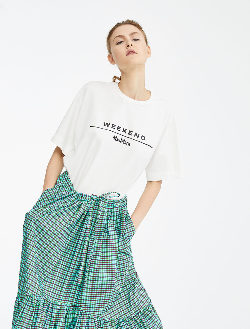 Cotton jersey T-shirt Weekend Maxmara Cotton jersey T-shirt Weekend Maxmara