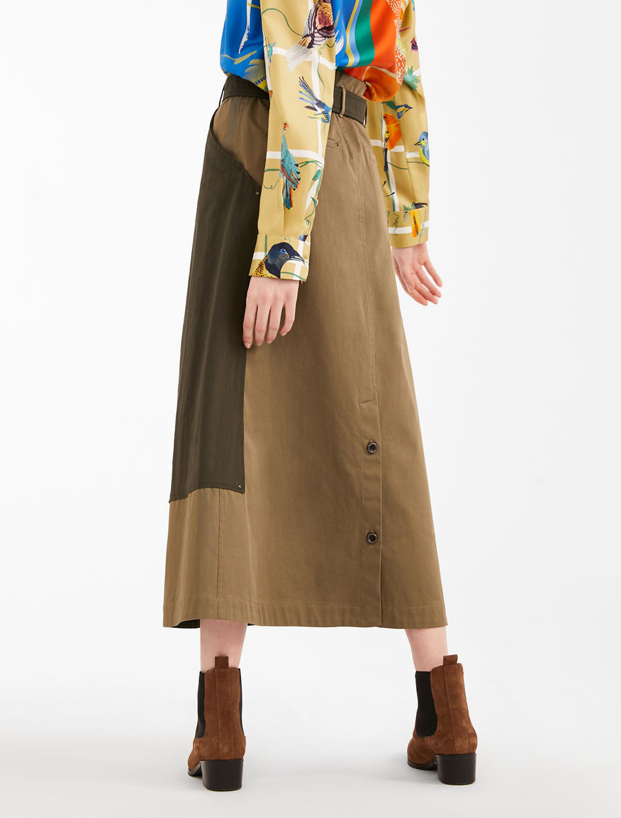 Cotton canvas skirt Weekend Maxmara Cotton canvas skirt Weekend Maxmara