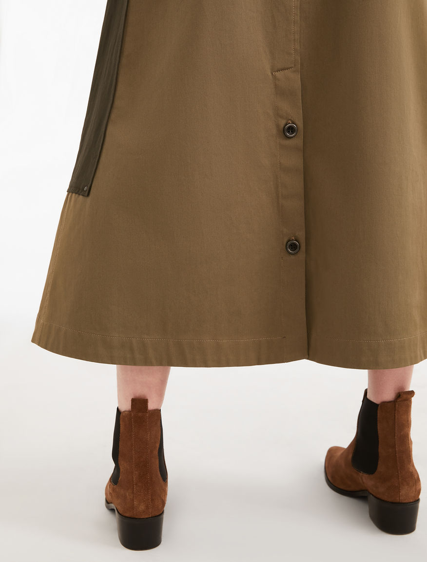 Cotton canvas skirt Weekend Maxmara Cotton canvas skirt Weekend Maxmara