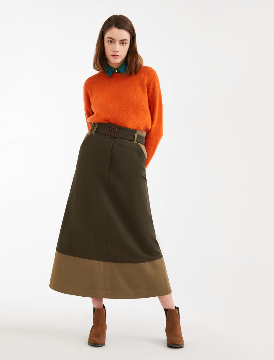 Cotton canvas skirt Weekend Maxmara Cotton canvas skirt Weekend Maxmara