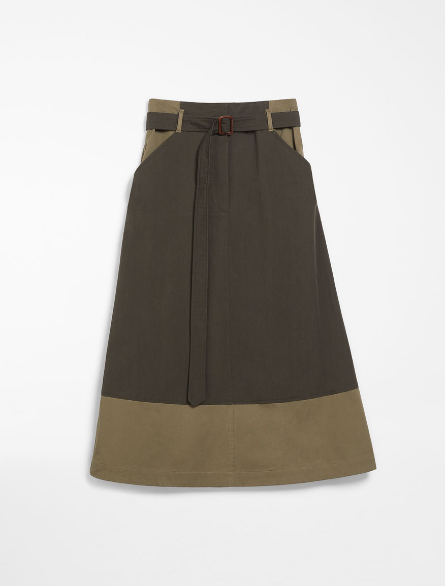 Cotton canvas skirt Weekend Maxmara Cotton canvas skirt Weekend Maxmara