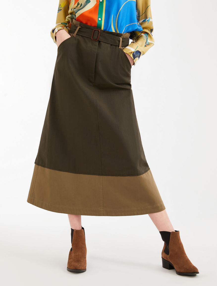 Cotton canvas skirt Weekend Maxmara Cotton canvas skirt Weekend Maxmara