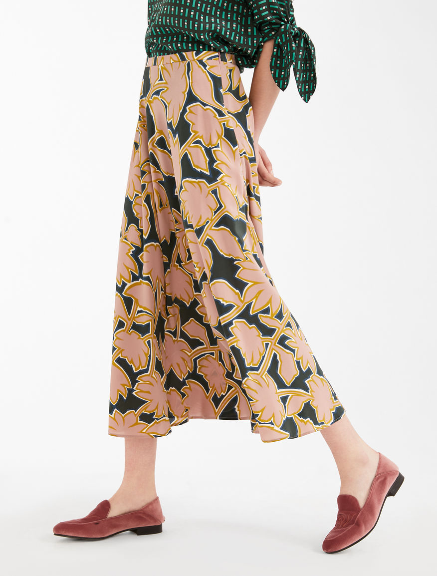 Silk crepe de chine skirt Weekend Maxmara Silk crepe de chine skirt Weekend Maxmara