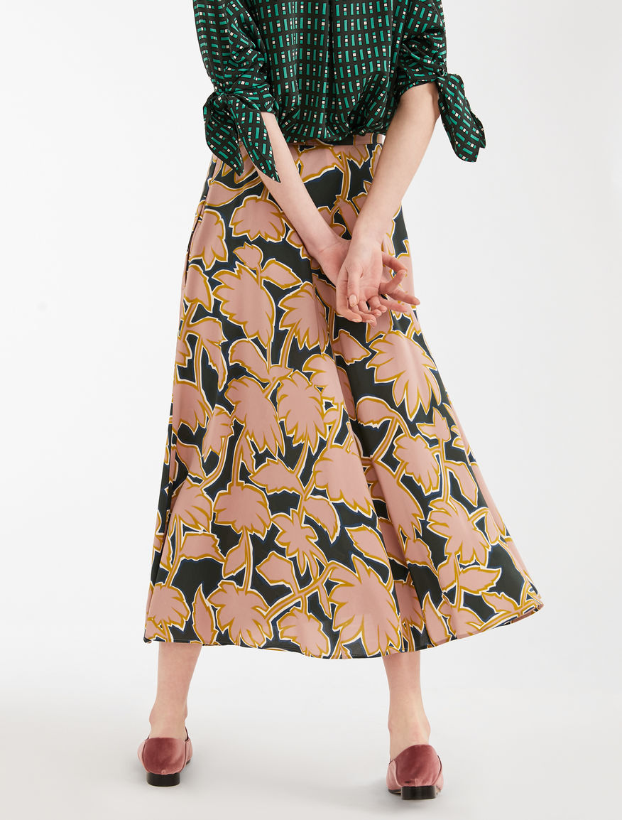 Silk crepe de chine skirt Weekend Maxmara Silk crepe de chine skirt Weekend Maxmara