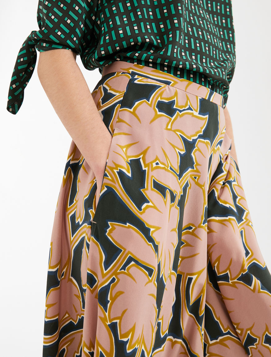 Silk crepe de chine skirt Weekend Maxmara Silk crepe de chine skirt Weekend Maxmara