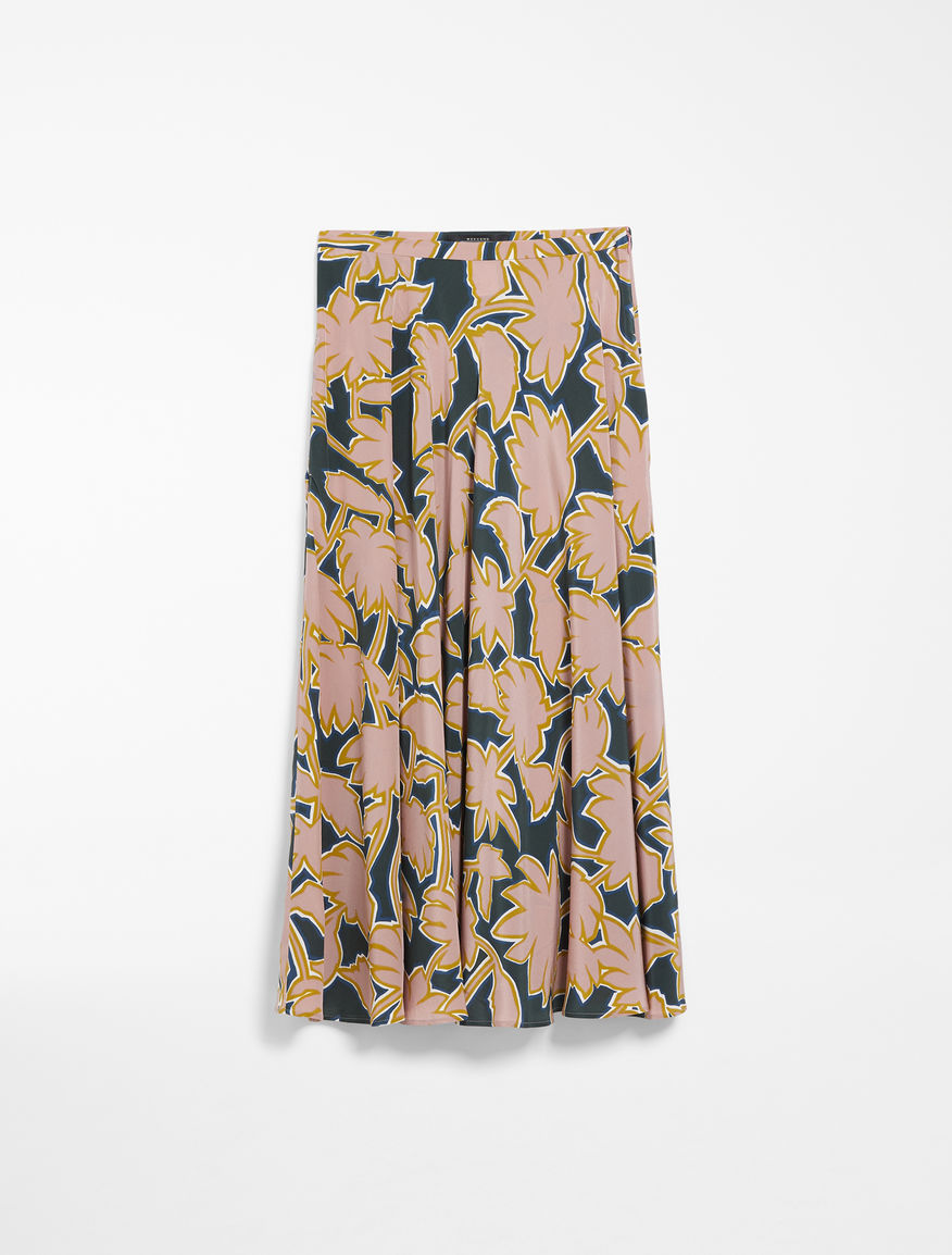 Silk crepe de chine skirt Weekend Maxmara Silk crepe de chine skirt Weekend Maxmara