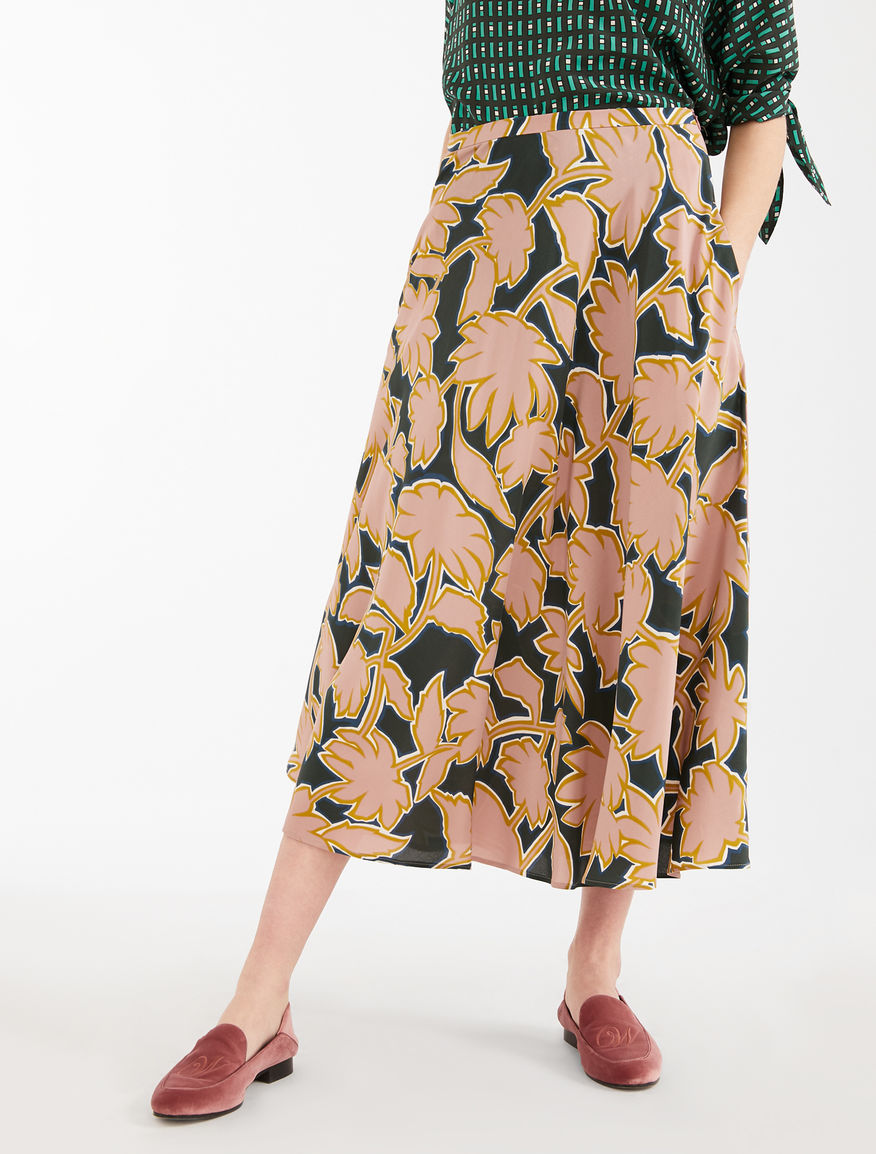 Silk crepe de chine skirt Weekend Maxmara Silk crepe de chine skirt Weekend Maxmara