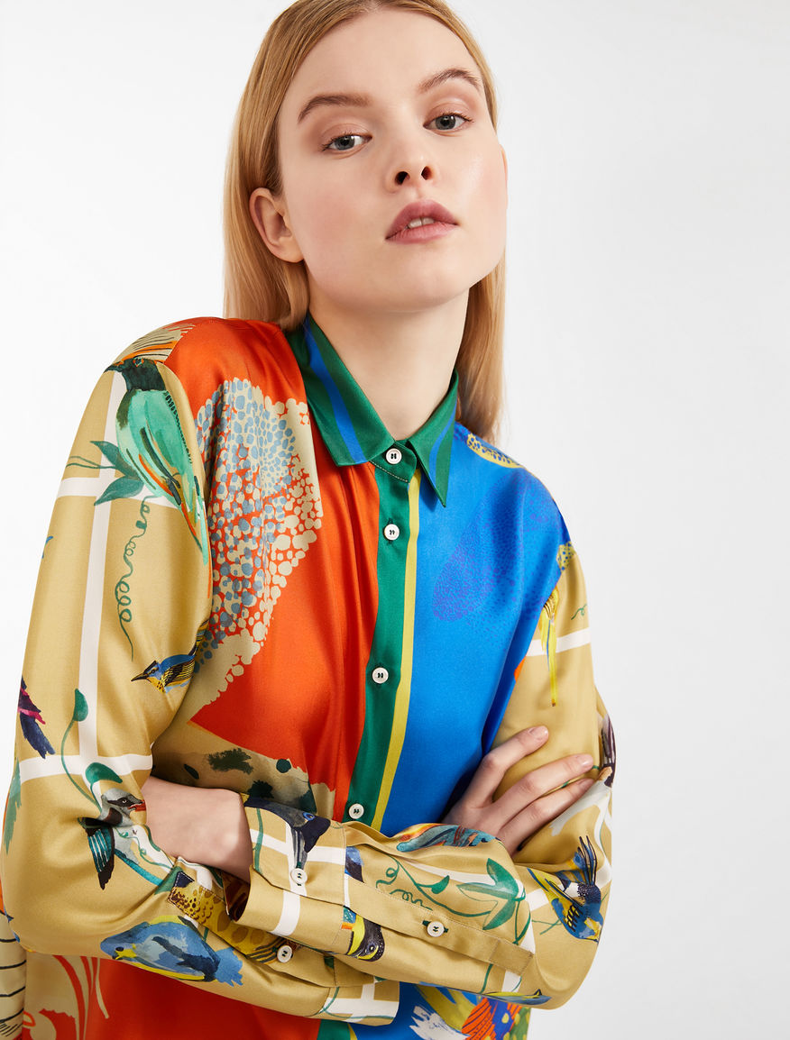 Camicia in twill di seta Weekend Maxmara Camicia in twill di seta Weekend Maxmara