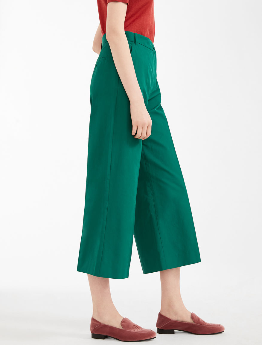 Cotton twill trousers Weekend Maxmara Cotton twill trousers Weekend Maxmara