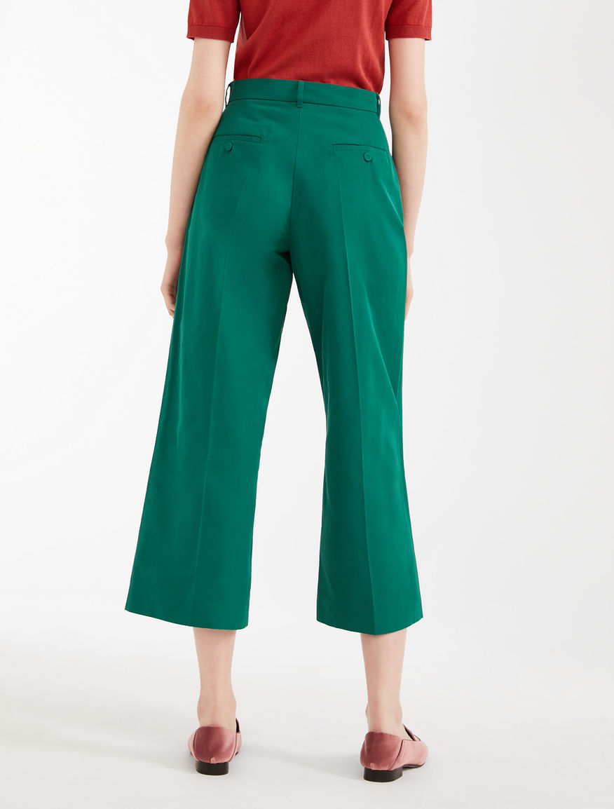 Cotton twill trousers Weekend Maxmara Cotton twill trousers Weekend Maxmara