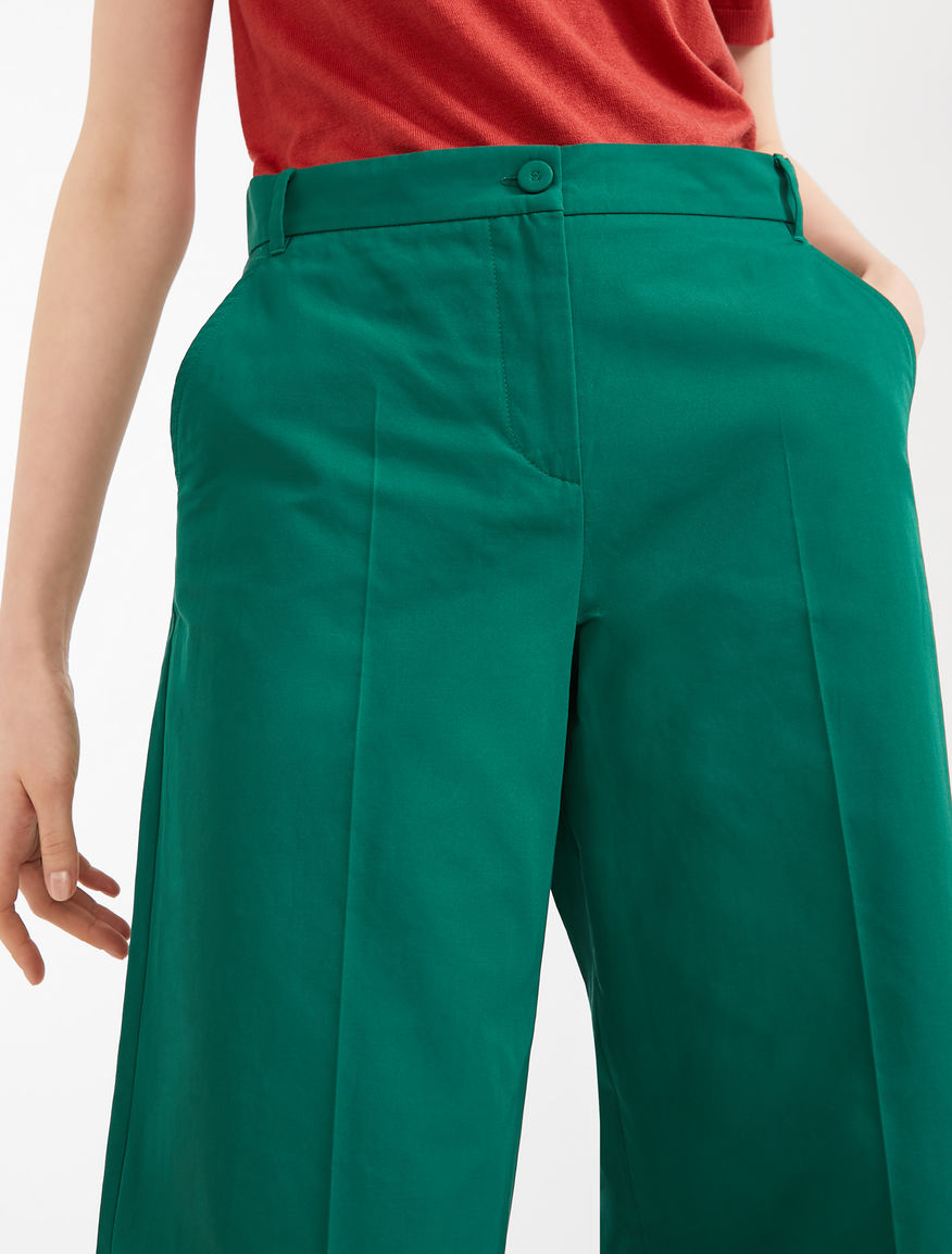 Cotton twill trousers Weekend Maxmara Cotton twill trousers Weekend Maxmara