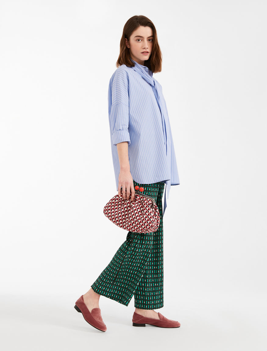 Silk crepe de chine trousers Weekend Maxmara Silk crepe de chine trousers Weekend Maxmara