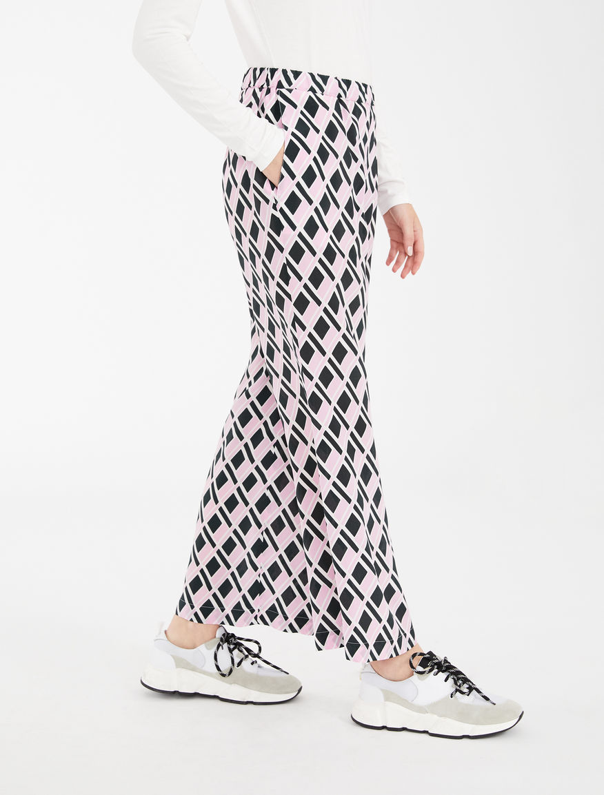 Silk crepe de chine trousers Weekend Maxmara Silk crepe de chine trousers Weekend Maxmara
