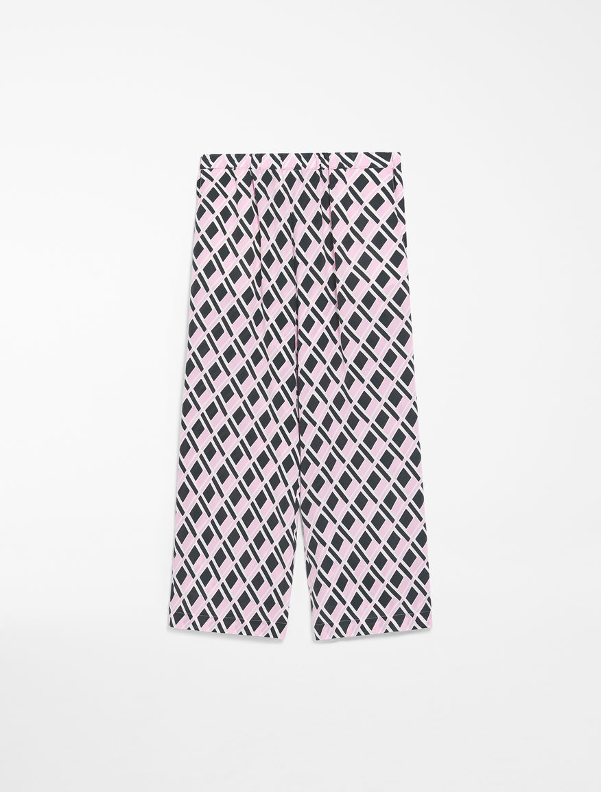 Silk crepe de chine trousers Weekend Maxmara Silk crepe de chine trousers Weekend Maxmara