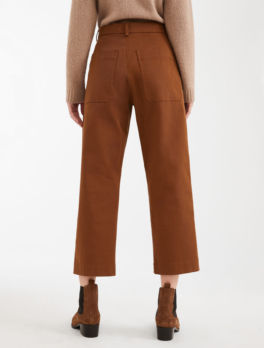 Cotton twill chinos Weekend Maxmara Cotton twill chinos Weekend Maxmara
