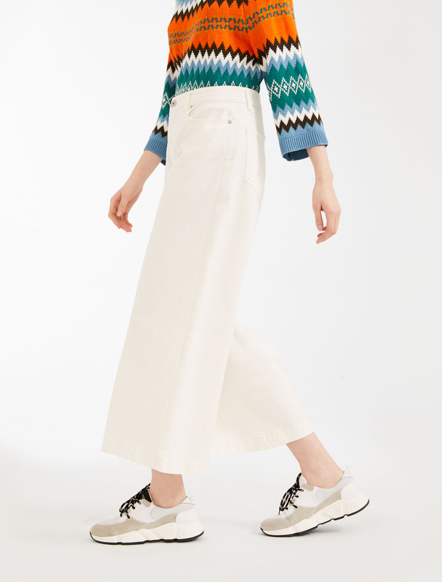 Cotton bull trousers Weekend Maxmara Cotton bull trousers Weekend Maxmara
