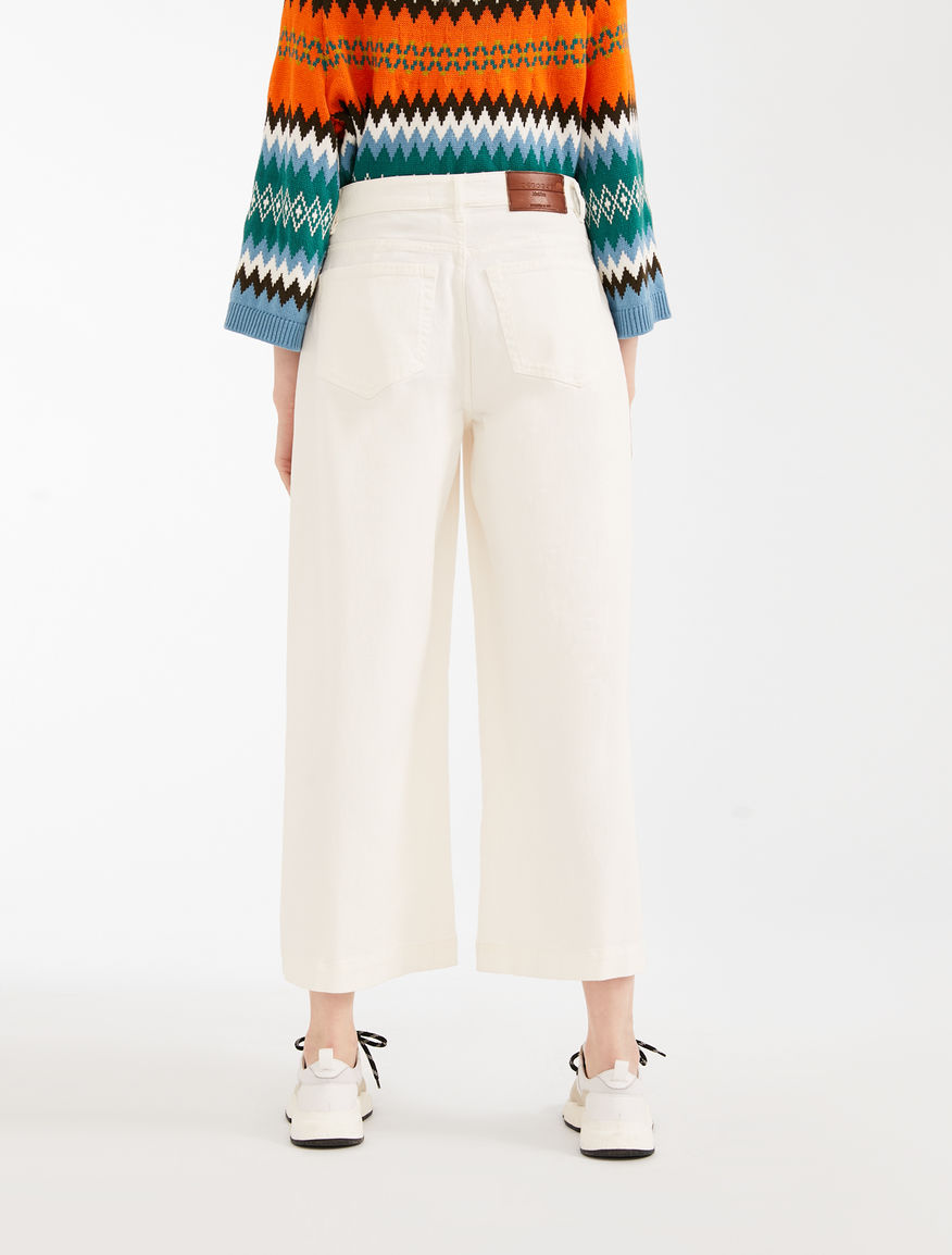Cotton bull trousers Weekend Maxmara Cotton bull trousers Weekend Maxmara