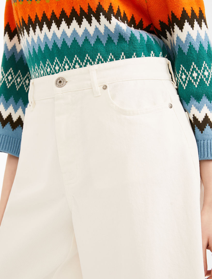 Cotton bull trousers Weekend Maxmara Cotton bull trousers Weekend Maxmara