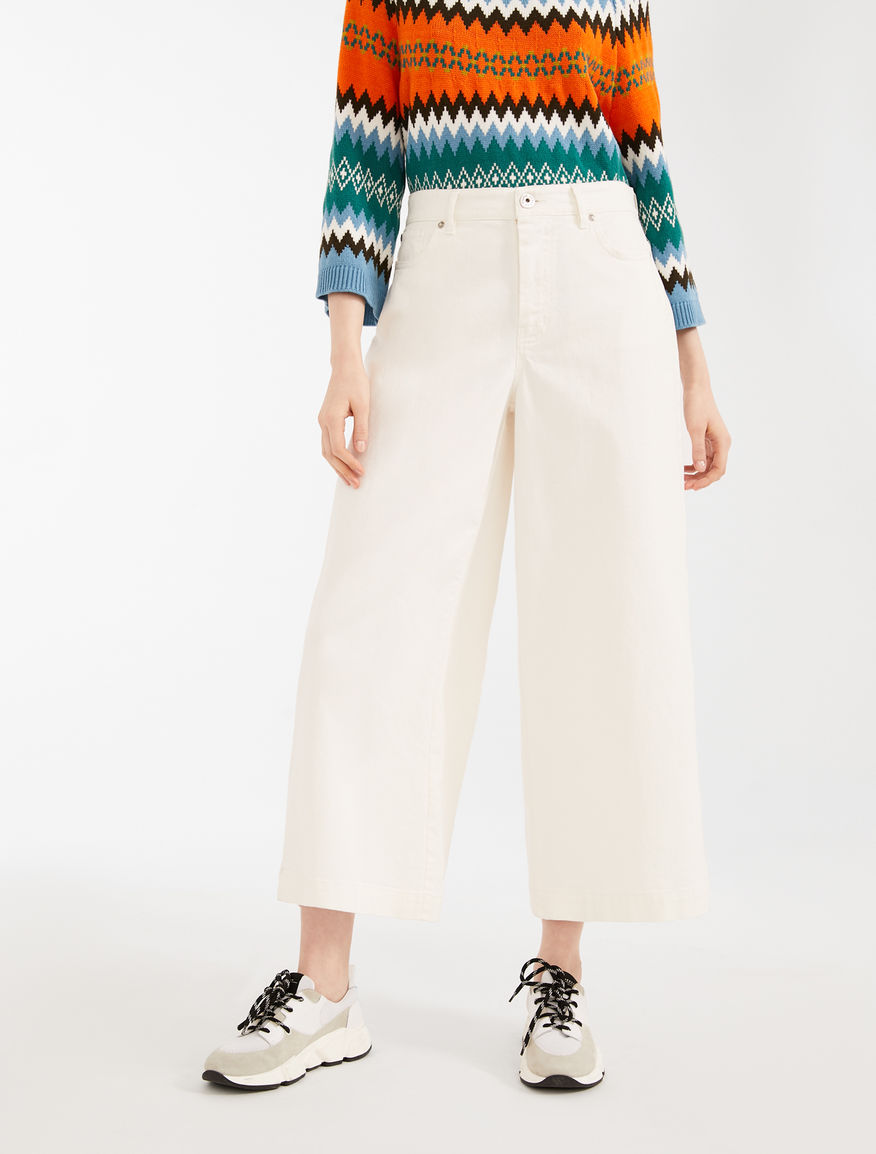 Cotton bull trousers Weekend Maxmara Cotton bull trousers Weekend Maxmara