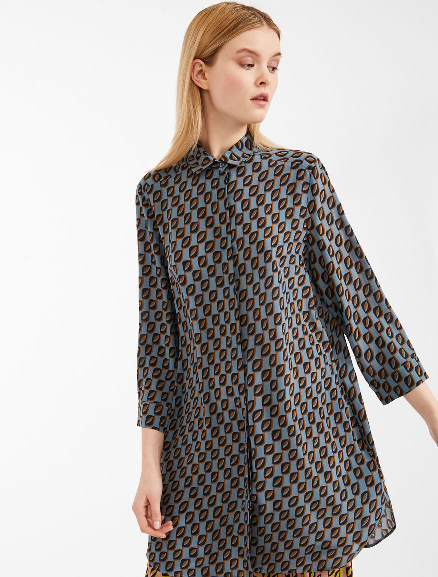 Silk crepe de chine tunic Weekend Maxmara Silk crepe de chine tunic Weekend Maxmara