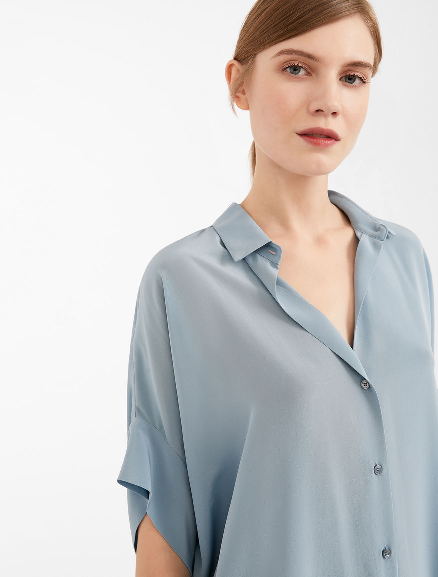 Silk crepe de chine shirt Weekend Maxmara Silk crepe de chine shirt Weekend Maxmara