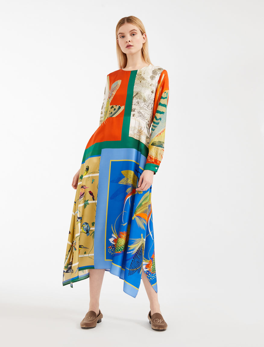 Silk twill dress Weekend Maxmara Silk twill dress Weekend Maxmara