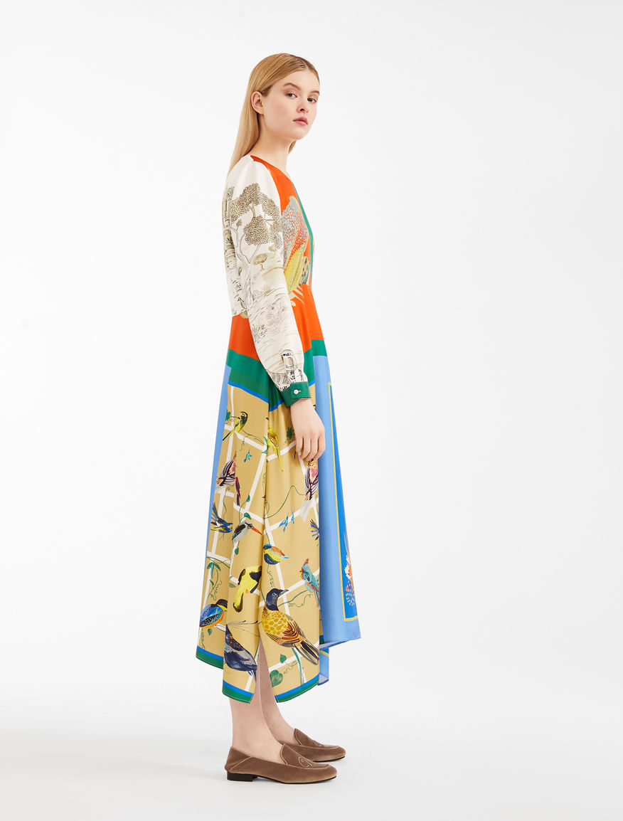 Silk twill dress Weekend Maxmara Silk twill dress Weekend Maxmara
