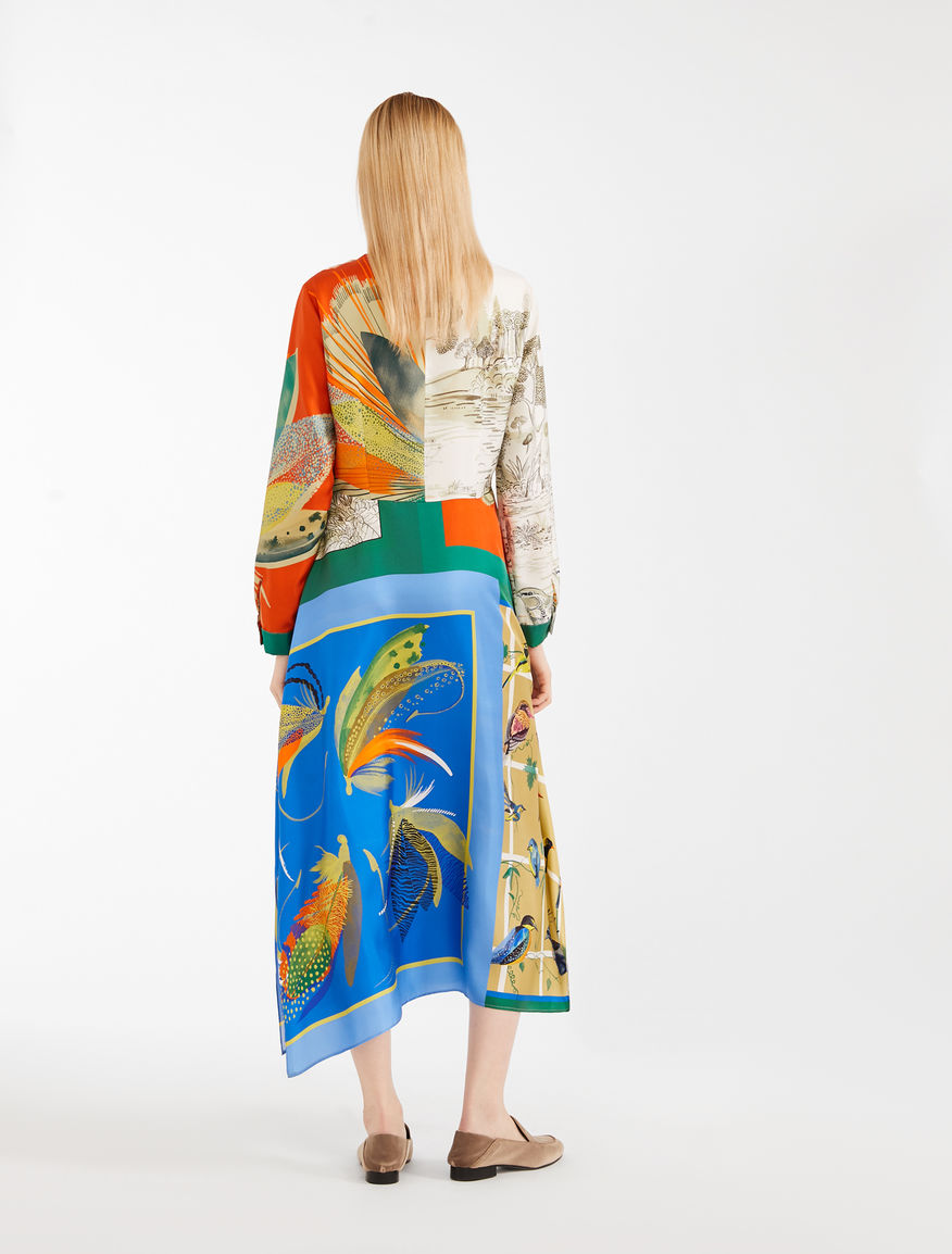 Silk twill dress Weekend Maxmara Silk twill dress Weekend Maxmara