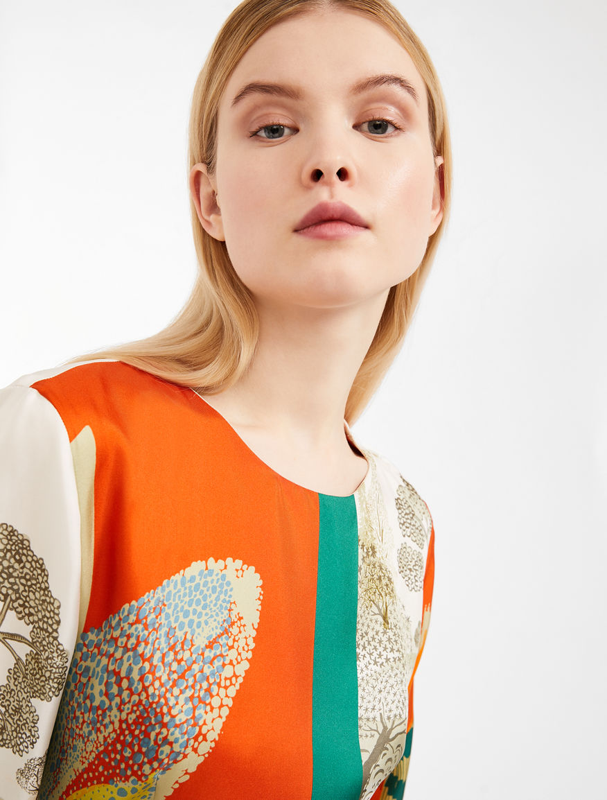 Silk twill dress Weekend Maxmara Silk twill dress Weekend Maxmara