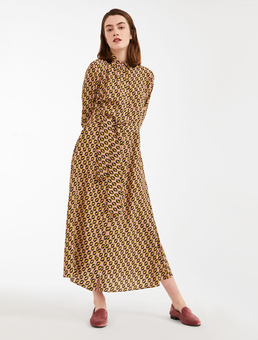 Silk crepe de chine dress Weekend Maxmara Silk crepe de chine dress Weekend Maxmara