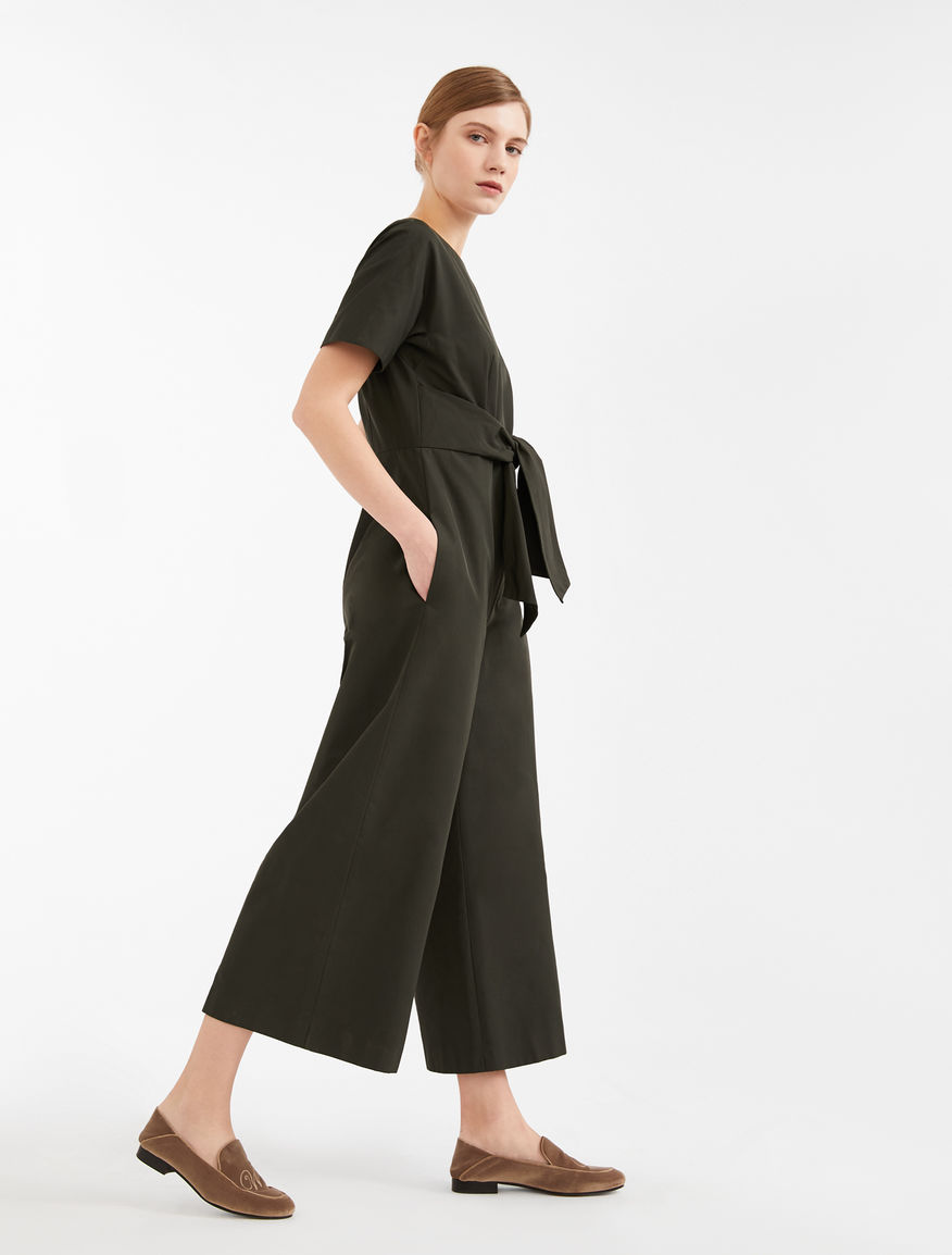 Cotton twill jumpsuit Weekend Maxmara Cotton twill jumpsuit Weekend Maxmara