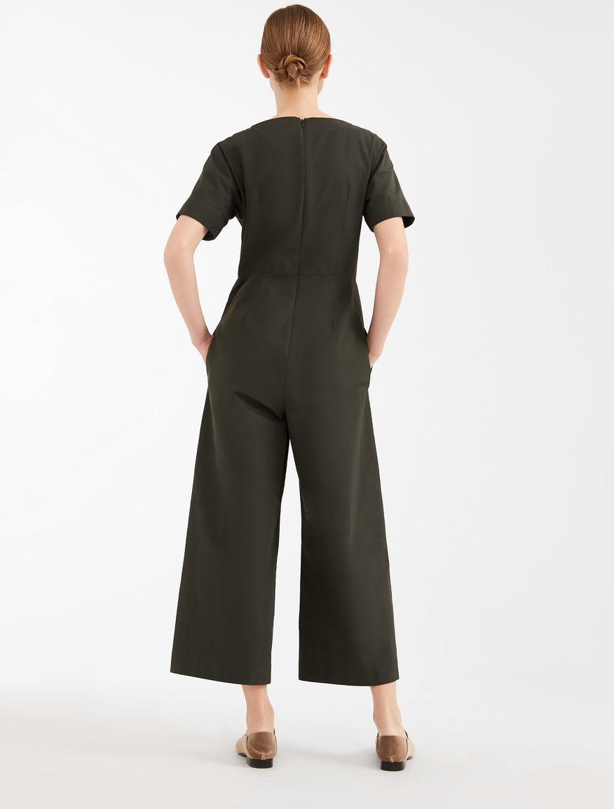 Cotton twill jumpsuit Weekend Maxmara Cotton twill jumpsuit Weekend Maxmara