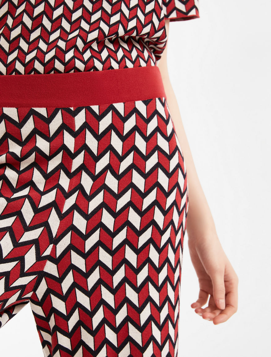 Trousers in jacquard yarn Weekend Maxmara Trousers in jacquard yarn Weekend Maxmara