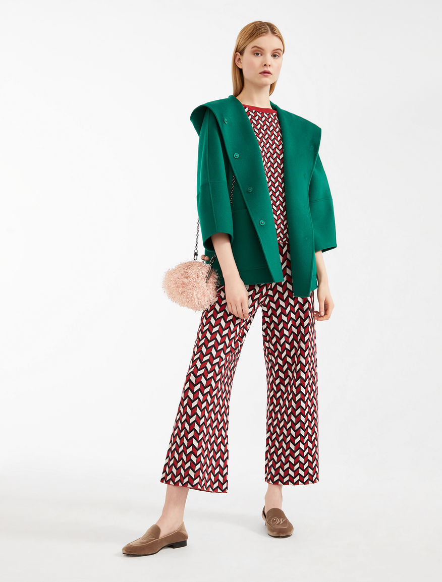 Trousers in jacquard yarn Weekend Maxmara Trousers in jacquard yarn Weekend Maxmara