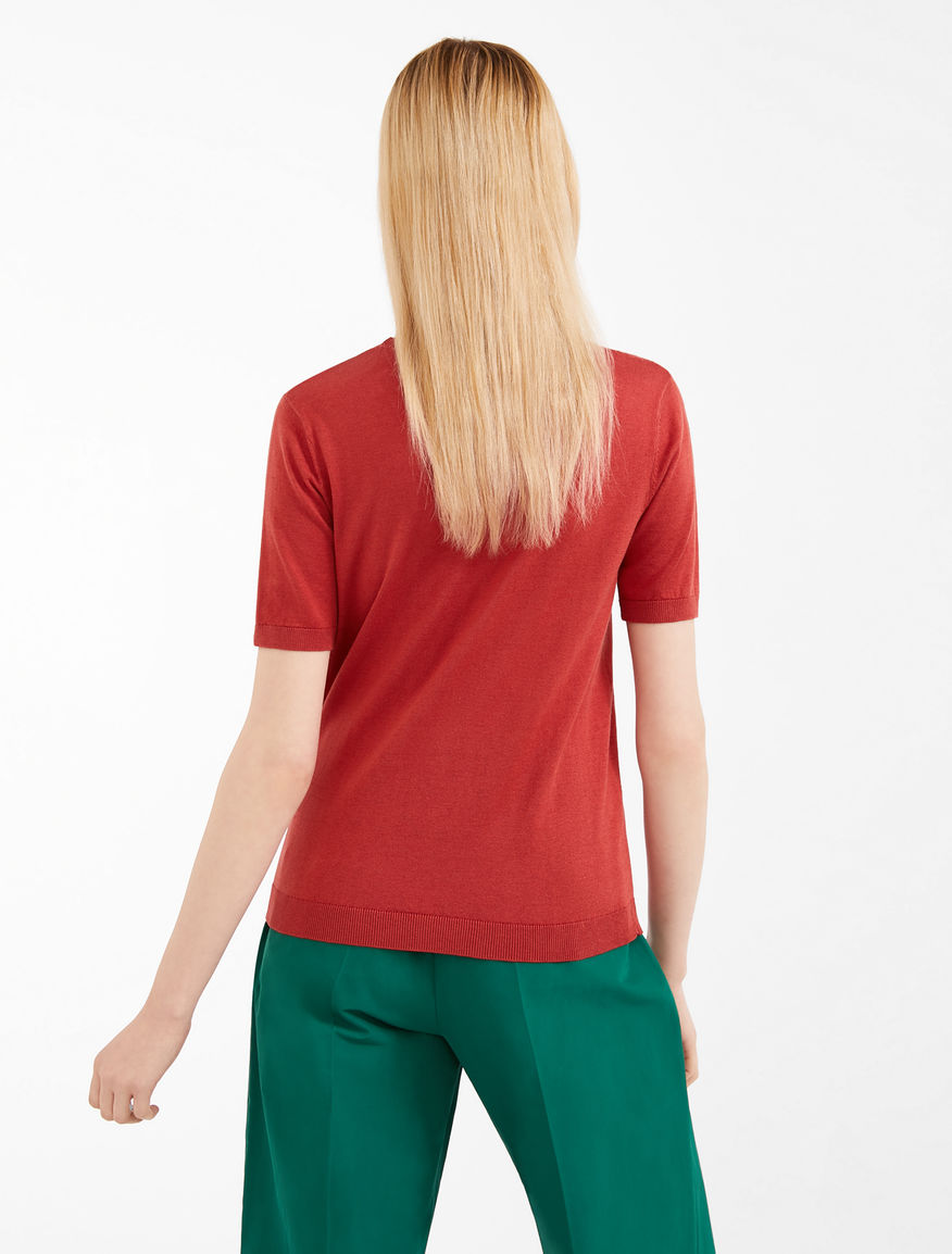 Cotton and silk yarn jumper Weekend Maxmara Cotton and silk yarn jumper Weekend Maxmara