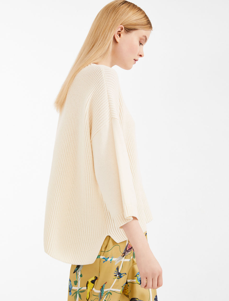 Cotton and wool yarn jumper Weekend Maxmara Cotton and wool yarn jumper Weekend Maxmara