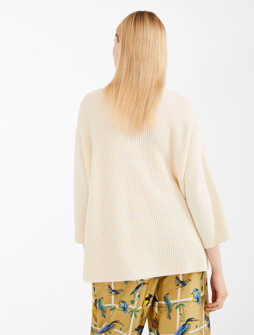 Cotton and wool yarn jumper Weekend Maxmara Cotton and wool yarn jumper Weekend Maxmara