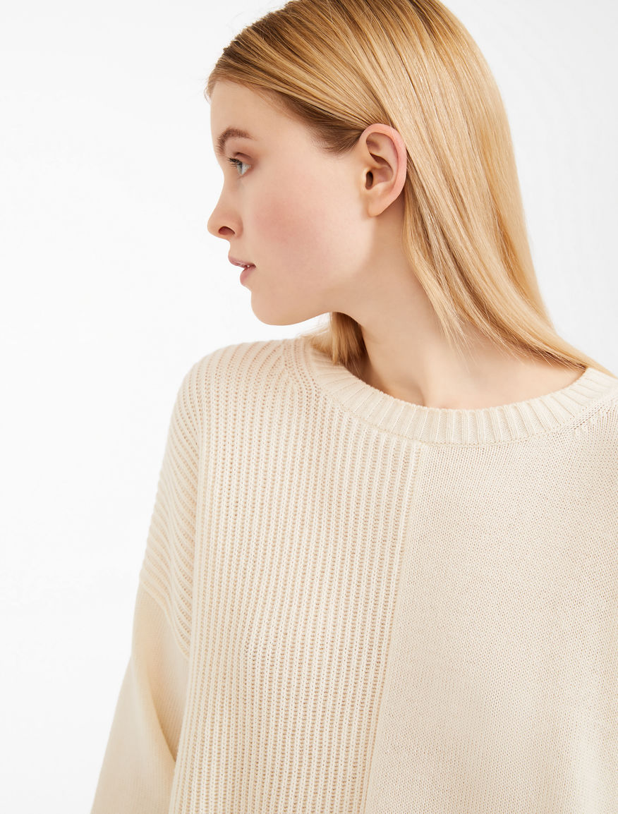 Cotton and wool yarn jumper Weekend Maxmara Cotton and wool yarn jumper Weekend Maxmara