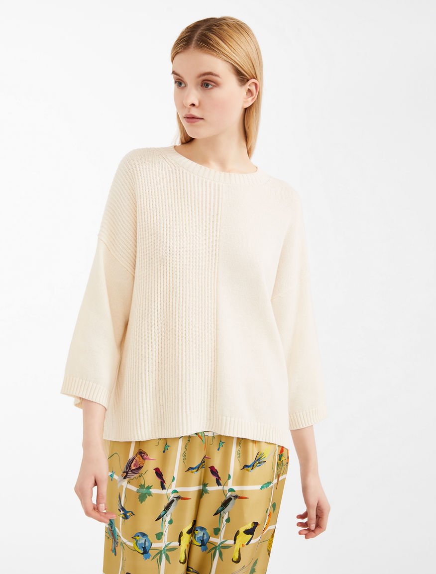 Cotton and wool yarn jumper Weekend Maxmara Cotton and wool yarn jumper Weekend Maxmara