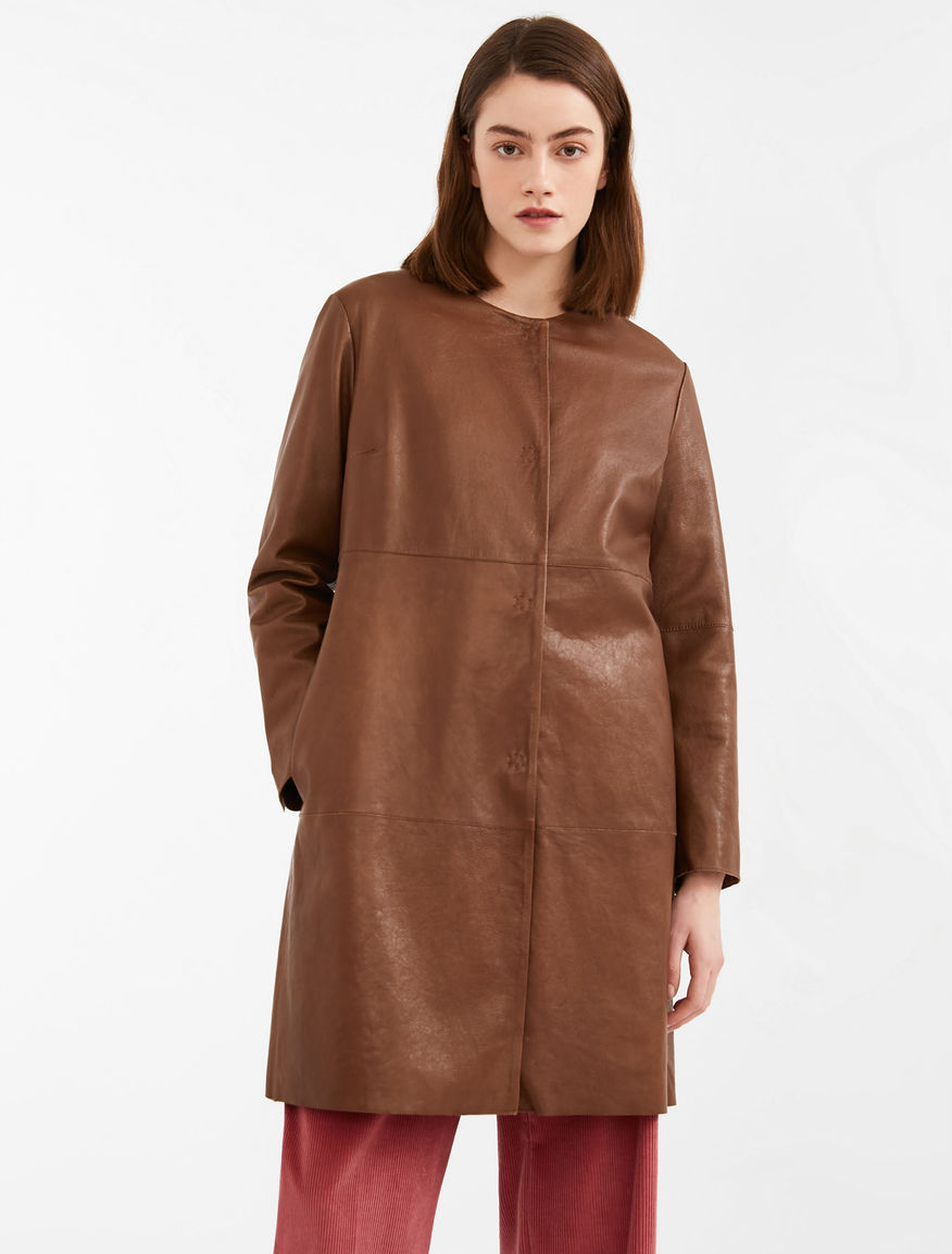 Nappa leather duster coat Weekend Maxmara Nappa leather duster coat Weekend Maxmara