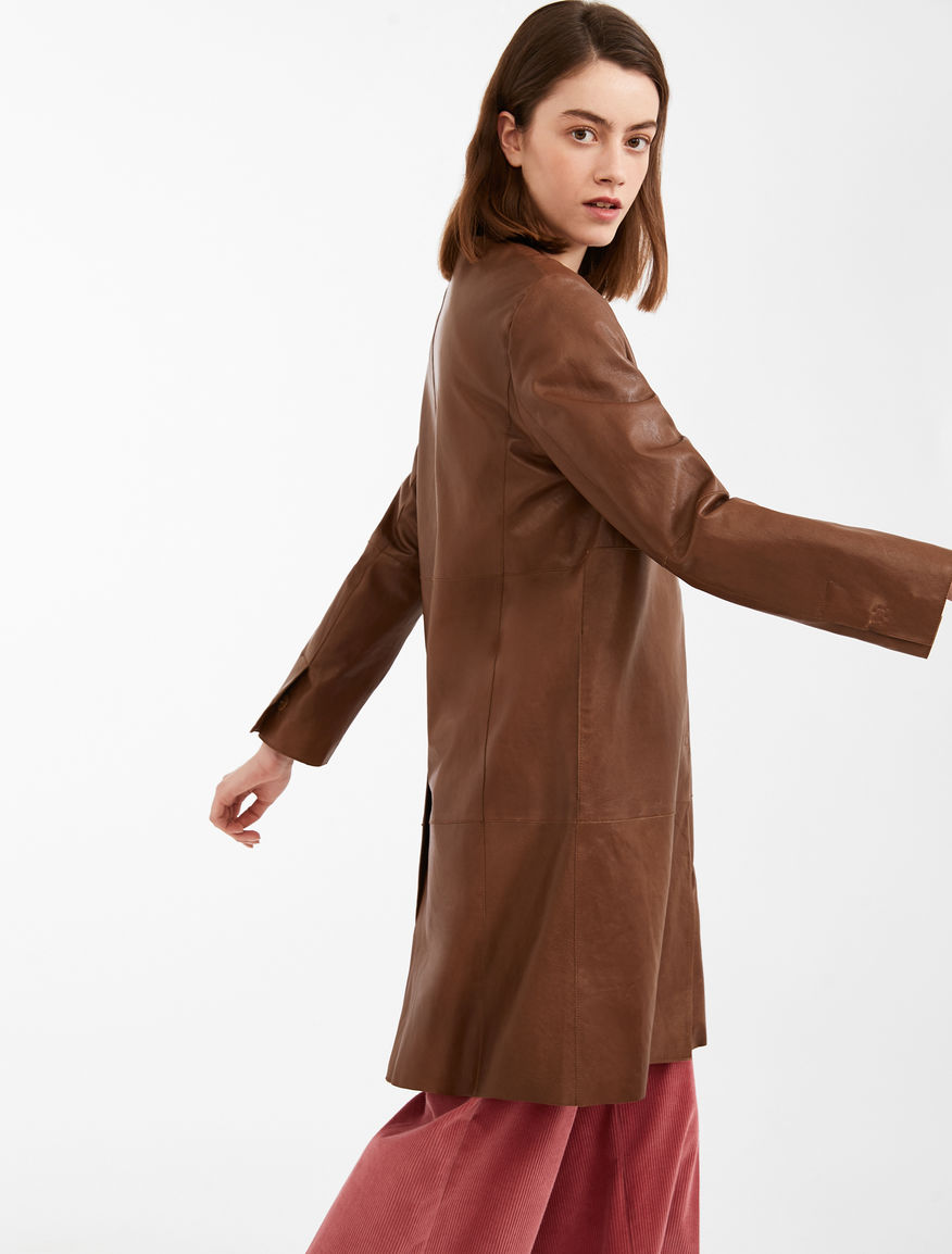 Nappa leather duster coat Weekend Maxmara Nappa leather duster coat Weekend Maxmara