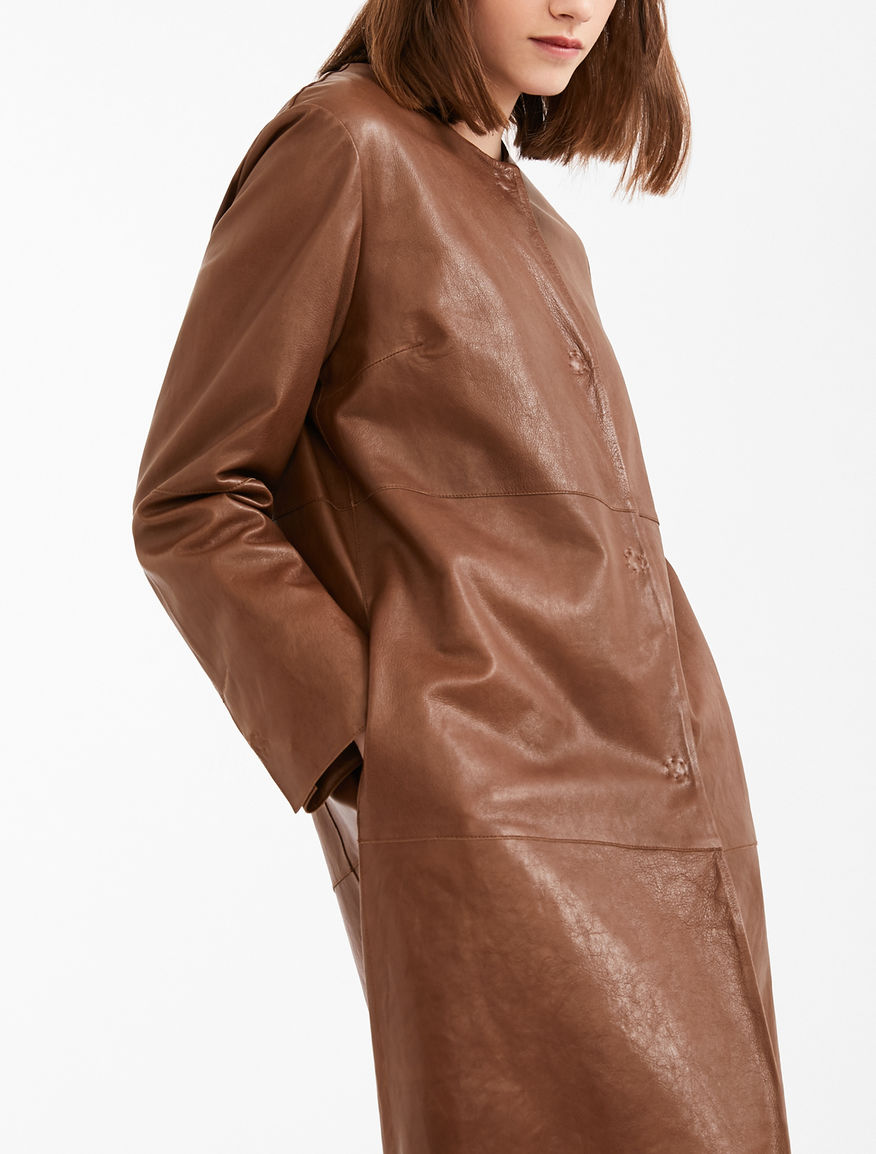 Nappa leather duster coat Weekend Maxmara Nappa leather duster coat Weekend Maxmara